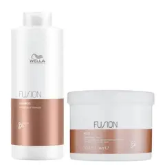 WELLA - FUSION – Dúo Shampoo 1L + Mask 500 ml