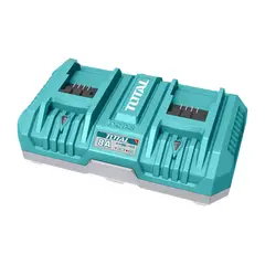 TOTAL TOOLS - Cargador rapido 8ah doble para bateria 20v Total