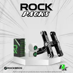 ROCKBROS - PACK SOPORTE UNIVERSAL Y CINTA ANTIPINCHAZO 27.5