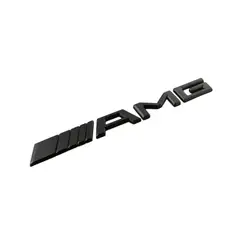 GENERICO - EMBLEMA POSTERIOR AMG NEGRO