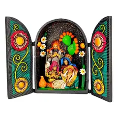 GENERICO - Retablo Ayacuchano Nacimiento Artesanal