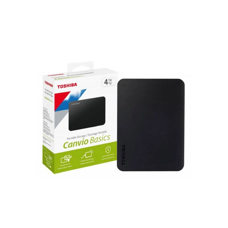 Disco Duro de 4TB Externo Canvio Basic USB 3.0 Negro