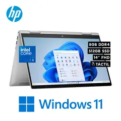 HP - Laptop Envy x360 14-ES1013DX Intel Core 5 120U RAM 8GB Disco 512GB SSD 14" FHD Táctil W11
