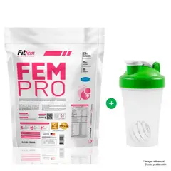 FITFEM - PROTEÍNA FEMPRO 3KG VAINILLA MÁS SHAKER