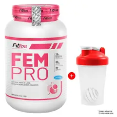 FITFEM - Proteína FEM PRO 1100GR VAINILLA