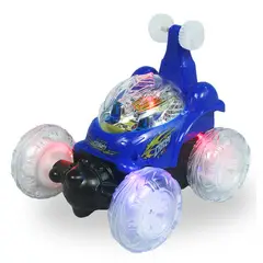 OEM - COCHE ACROBATICO CON MUSICA LUCES Y CONTROL REMOTO STUNT CA