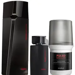 ESIKA - Pulso Absolute Perfume de Hombre con Mini y Desodorante