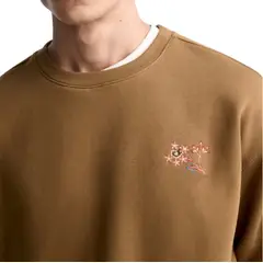 SUI GENERIS - POLERA ALGODÓN ORGÁNICO HOMBRE-TOFFEE