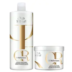WELLA - OIL REFLECTIONS – Dúo Shampoo 1L + Mask 500 ml