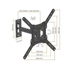 SOPORTEX - Rack Móvil para TV de 23 - 55" LPA50-441