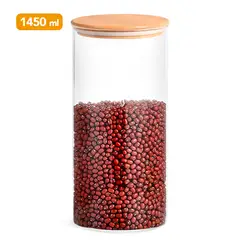 KELLER - Frasco Hermético Táper de Cocina 1450 ML Circular H67