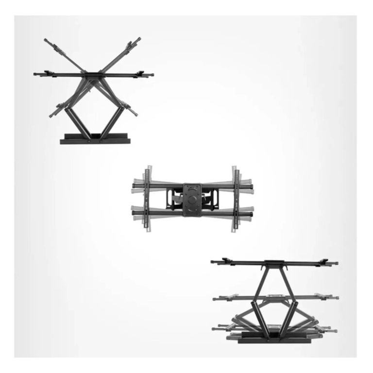 Rack Móvil De Tv 37 A 90