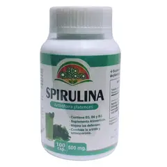 GENERICO - Cápsulas de Spirulina x 100 uni Bioaurora