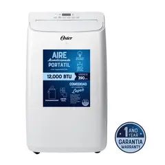 OSTER - Aire Acondicionado Portátil 12,000 BTU PACPOR1210FWE