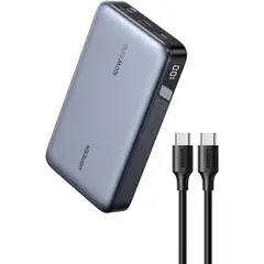 UGREEN - POWER BANK 100W 20000 mha, carga laptops Tipo C, tablets, telf - PB720