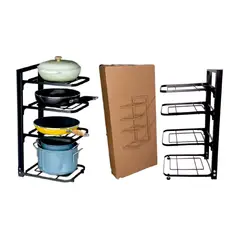 GENERICO - Organizador de ollas y sartenes 4 niveles