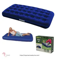 GENERICO - Colchón inflable 1 plaza