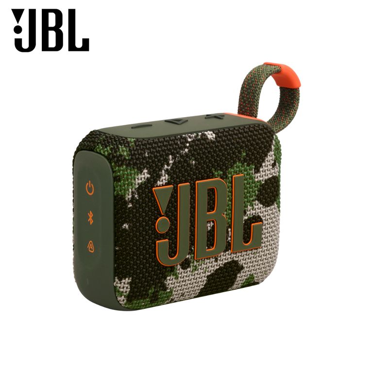 Parlante Go 4 Camuflado Bluetooth Tecnología Auracast Hasta 7 Hrs