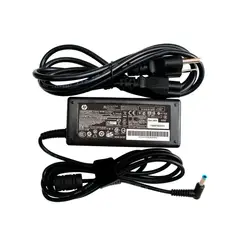 HP - Cargador Punta Azul - 19-5v 3-33a 65w