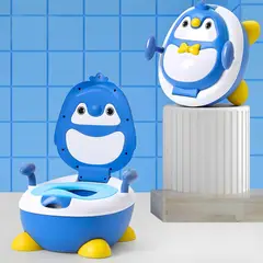 SM - BACIN ENTRENAMIENTO INODORO PARA BEBES NIÑOS INFANTIL AZUL