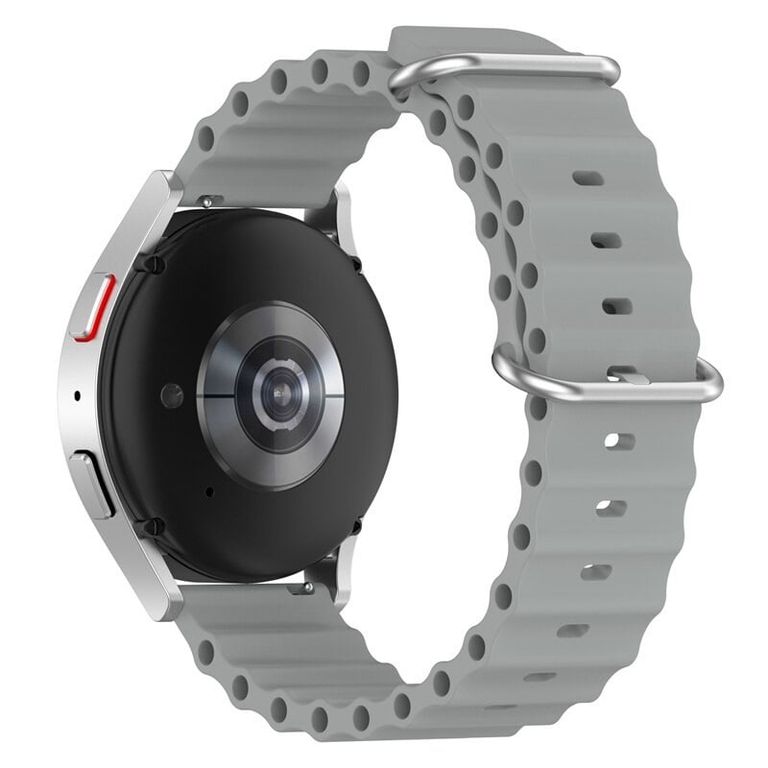 Correa Silicona Ocean para SAMSUNG GALAXY WATCH FE - Plomo