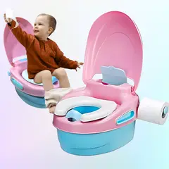 SM - BACIN ENTRENAMIENTO INODORO PARA BEBES NIÑOS INFANTIL ROSADO