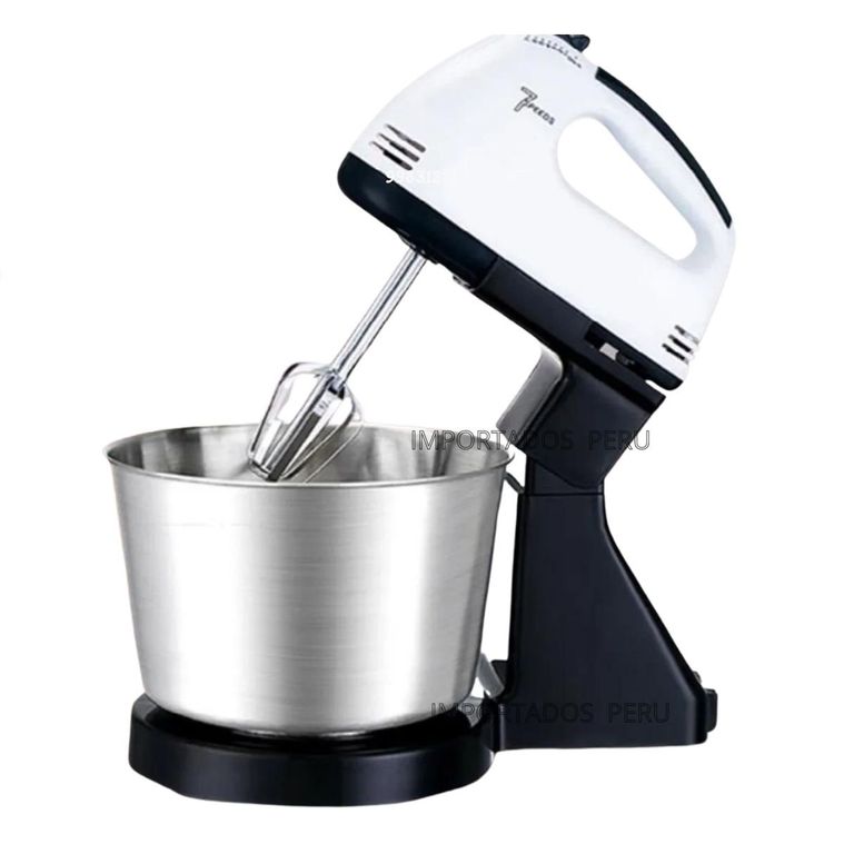 Batidora De Mano con Pedestal Eléctrica De 7 Velocidades2l