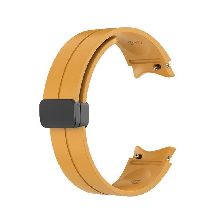 Correa Silicona Iman para SAMSUNG GALAXY WATCH 7 - Amarillo