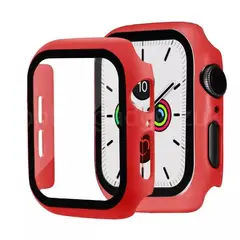 GENERICO - Case Bumper APPLEWATCH con Vidrio incorporado 44mm