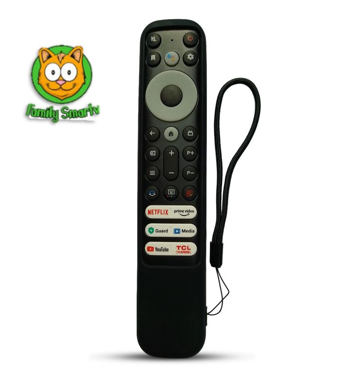 Funda de silicona para Control remoto Rc902v Negro Abierta