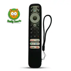 TCL - Funda de silicona para Control remoto Rc902v Negro Abierta