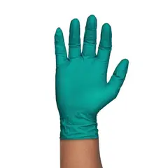 GENERICO - GUANTES ALTO RIESGO VERDE LARGE DE NITRILO CAJA X 100 UNIDADES