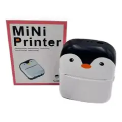 GENERICO - Mini Impresora Termica Inalambrica Portátil Kawai Pinguino