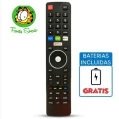 GENERICO - Control Remoto Hyundai Smart tv Grande Con Netflix directo Pilas