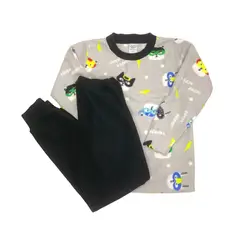OTTOWARE - PIJAMA NIÑO SUPER HEROES NEGRO_.