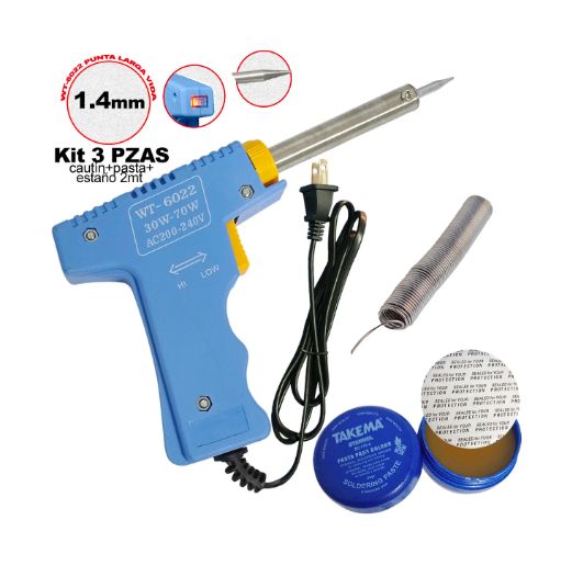Kit Cautín 3070W + Pasta + Soldadura KIT-3