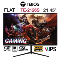 TEROS - Monitor TE-2126S Pantalla 2145 Flat FHD VESA HDMI VGA
