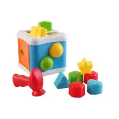 GENERICO - CUBO DE FORMAS DIDACTICAS PARA ENCAJAR