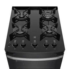 ELECTROLUX - Cocina de pie 4 quemadores FE4GP Negro