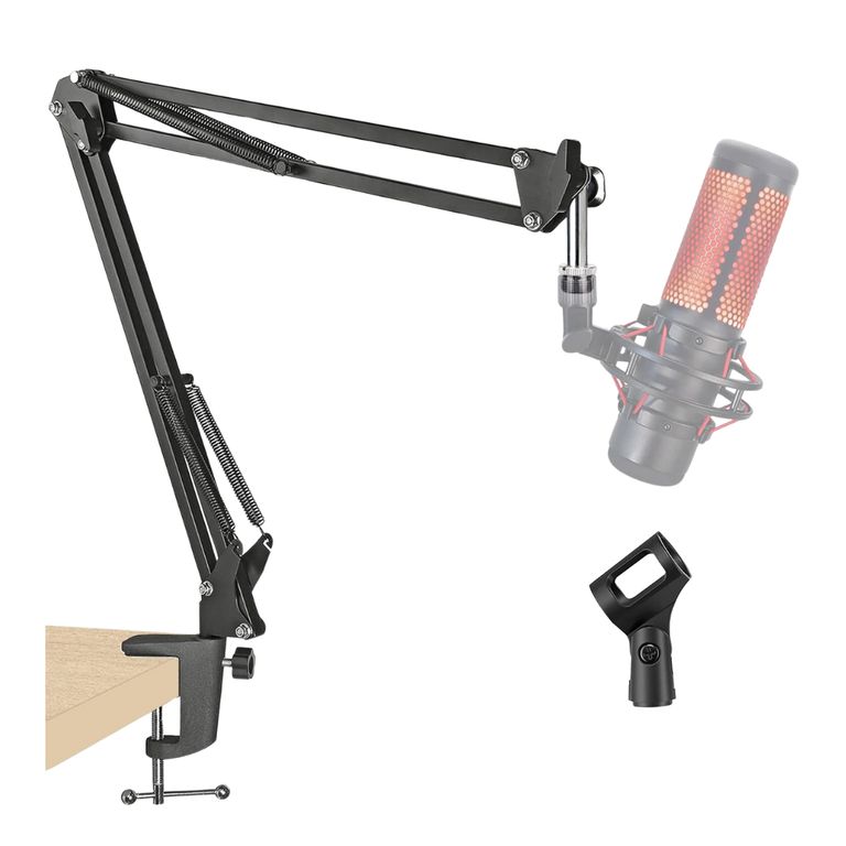 Soporte para Micrófono Brazo Metal Articulado Ajustable BAIHUO MY-7495