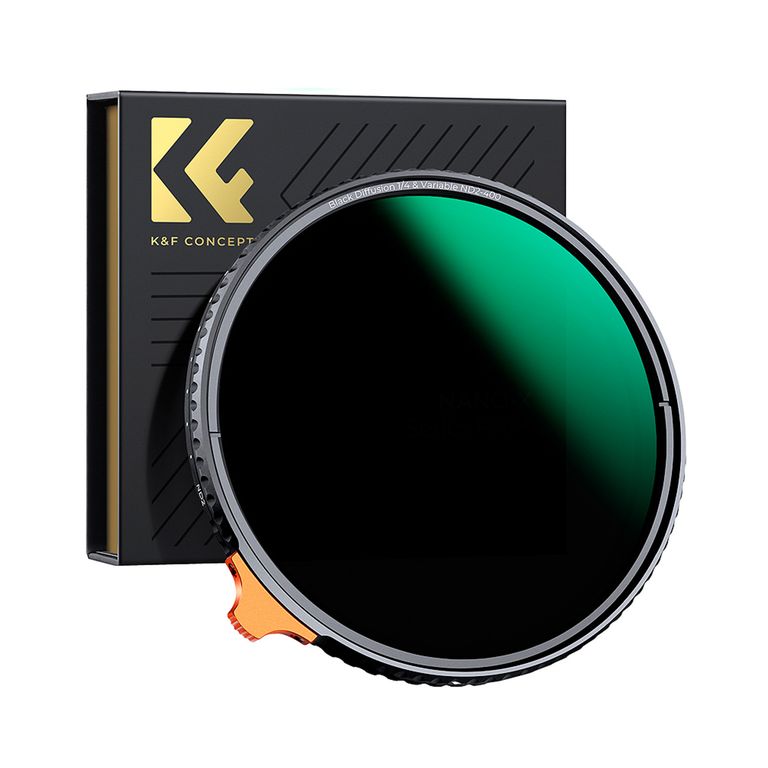 Filtro doble 82mm Black Mist 14 ND2-ND400 Nano X K&F Concept.