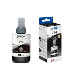 EPSON - BOTELLA DE TINTA T774120, NEGRO, 140ML P/N: T774120