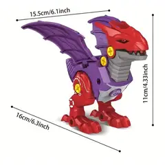 GENERICO - SET DE DINOSAURIOS 5EN1 PARA ENSAMBLAR