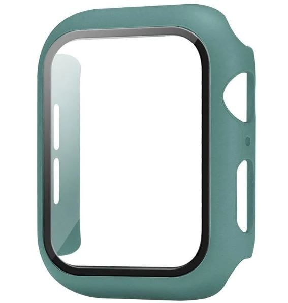 Case Bumper APPLEWATCH con Vidrio incorporado 42mm verde mar