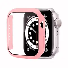 GENERICO - CASE BUMPER PARA WATCH DE 41MM ROSA CHICLE