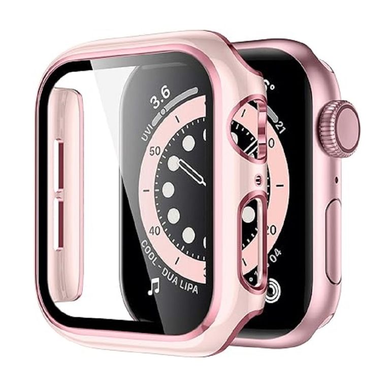 CASE BUMPER PARA WATCH DE 42MM ROSA ROSE