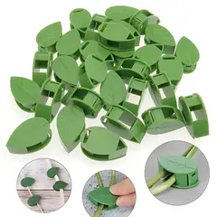 GENERICO - 10 Ganchos Clips Adhesivo para pared para tu planta