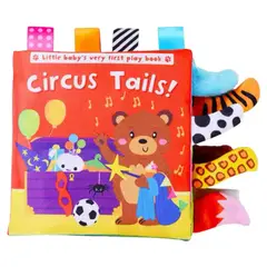 GENERICO - Libro sensorial de tela Animales del Circo