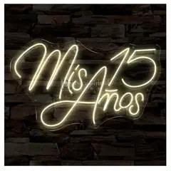 OEM - Letrero de neón Led de Mis 15 Años