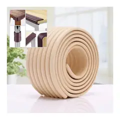 GENERICO - Protector de Bordes Rollo x 2 Mts Pack 2 Unds Crema